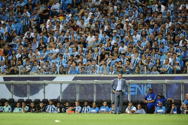 Luxa exalta "dever cumprido" e revela cobrança por gol inaugural da Arena Mauro Vieira/Agencia RBS Luxa exalta "dever cumprido" e revela cobrança por gol inaugural da Arena Mauro Vieira/Agencia RBS
