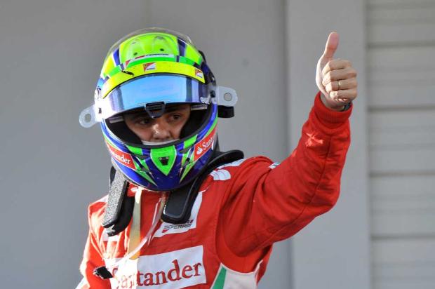 Felipe Massa vence o Capacete de Ouro 2012 na categoria Fórmula-1 AFP PHOTO / JUNG YEON-JE/