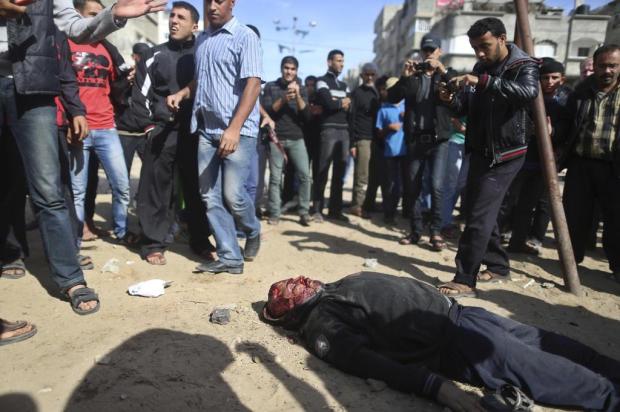 Em Gaza, colaboradores enfrentam futuro sombrio Wissam Nassar/NYTNS