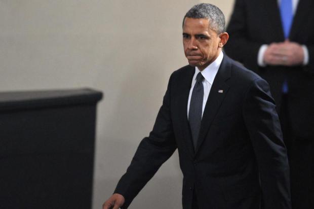 "Newtown, você não está sozinha", diz Obama Mandel NGAN/AFP