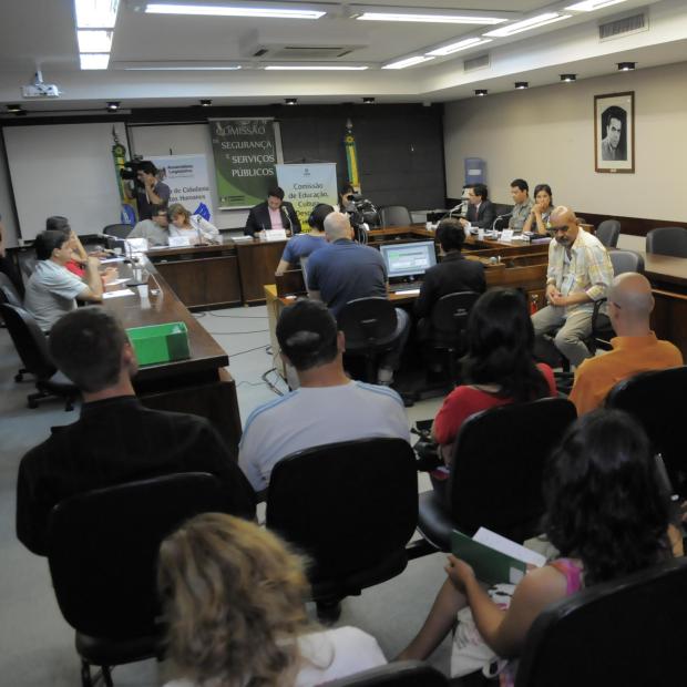 Assembleia debate segurança no Campus do Vale da UFRGS, em Porto Alegre Marcelo Bertani/Agência ALRS