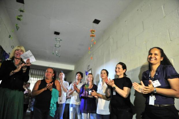 Representante da ONU visita ala gay do Presídio Central Tadeu Vilani/Agencia RBS Representante da ONU visita ala gay do Presídio Central Tadeu Vilani/Agencia RBS