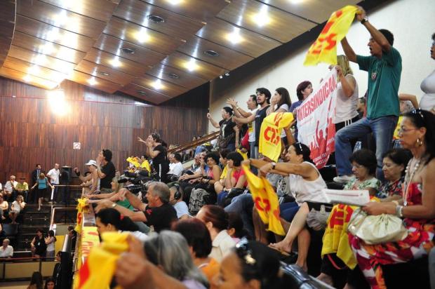 Falta de quórum impede votação do reajuste do magistério estadual na AL Bruno Alencastro/Agencia RBS Falta de quórum impede votação do reajuste do magistério estadual na AL Bruno Alencastro/Agencia RBS