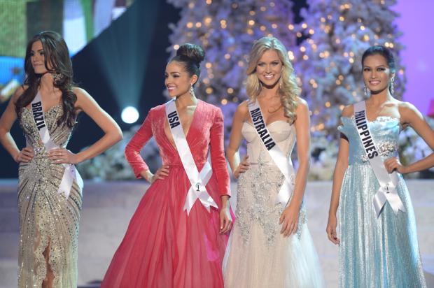 Gabriela Markus, de Teutônia, fica na quinta colocação do Miss Universo Joe Klamar/AFP/