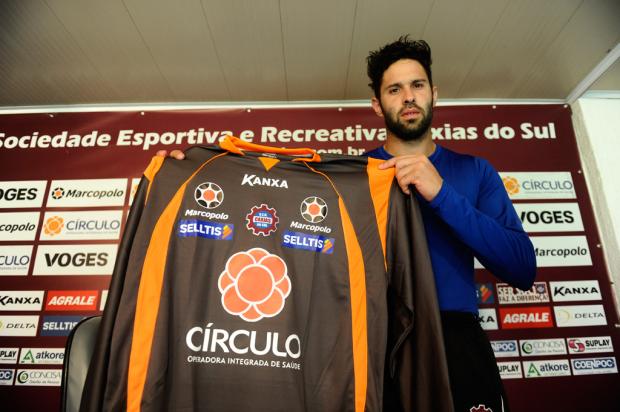 Goleiro André Zuba chega para reforçar o Caxias na próxima temporada Maicon Damasceno/ Goleiro André Zuba chega para reforçar o Caxias na próxima temporada Maicon Damasceno/