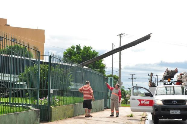 Vento chegou a 60 km/h em Passo Fundo, no norte do Estado Diogo Zanatta/Especial Vento chegou a 60 km/h em Passo Fundo, no norte do Estado Diogo Zanatta/Especial