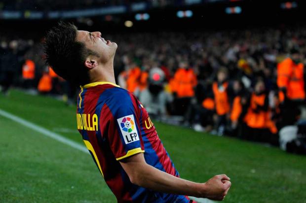 David Villa está na mira de três dos grandes da Europa AP Photo/Victor R. Caivano/