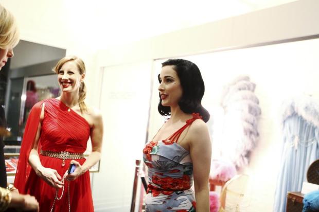 Dita Von Teese lança sua própria coleção de roupas Emily Berl/NYTNS
