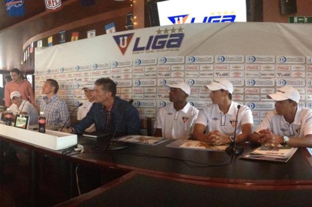 Cacalo: A Libertadores Divulgação/Site oficial LDU