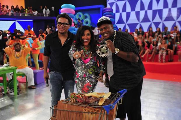 Clima de diversão do "Esquenta!" invade os bastidores do programa Alex Carvalho/TV Globo/Divulgação