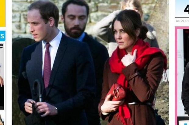 Kate e William participam de celebração de Natal com os Middleton US Weekly/Reprodução