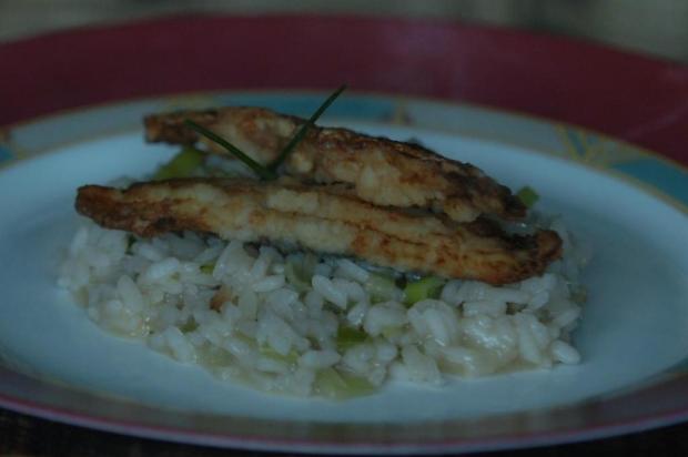 Acompanhe filés de sardinha com risoto de alho-poró Valdir Friolin/Agencia RBS