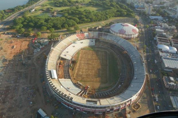 VÍDEO: Inter divulga time-lapse com imagens das obras no estádio Beira-Rio Mauro Saraiva Júnior/Agência RBS VÍDEO: Inter divulga time-lapse com imagens das obras no estádio Beira-Rio Mauro Saraiva Júnior/Agência RBS