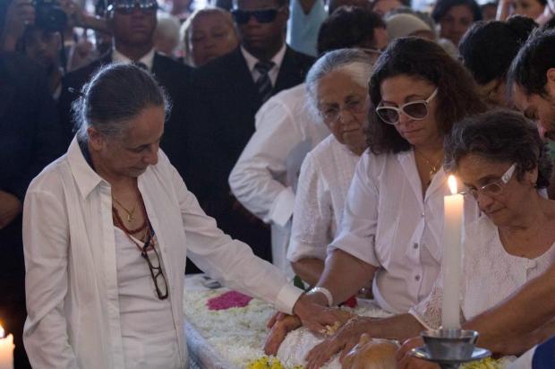 Enterro de Dona Canô atrai multidão em Santo Amaro, na Bahia LEOGUMP CARVALHO/Estadão Conteúdo