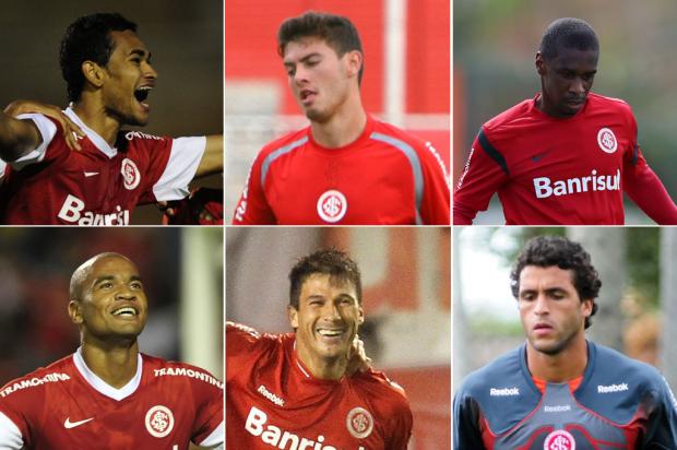 Os guardiões: os seis zagueiros que lutam por duas vagas na defesa do Inter Montagem sobre fotos de Jefferson Bernardes/VIPCOMM, Diego Vara, Fernando Gomes, Lucas Uebel/Vipcomm, Ricardo Duarte e Marcos Bertoncello/Inter/ Os guardiões: os seis zagueiros que lutam por duas vagas na defesa do Inter Montagem sobre fotos de Jefferson Bernardes/VIPCOMM, Diego Vara, Fernando Gomes, Lucas Uebel/Vipcomm, Ricardo Duarte e Marcos Bertoncello/Inter/