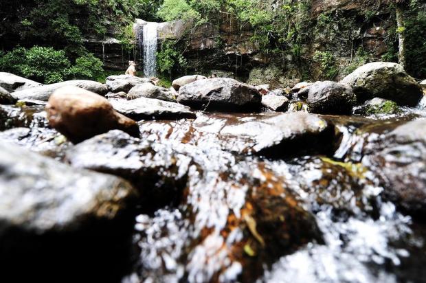 Cascata do Garapiá, em Maquiné, é garantia de diversão refrescante Ricardo Duarte/Agencia RBS