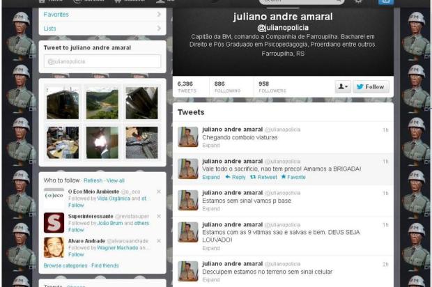 Notícia da libertação dos reféns chegou pelo Twitter Twitter/Reprodução Notícia da libertação dos reféns chegou pelo Twitter Twitter/Reprodução