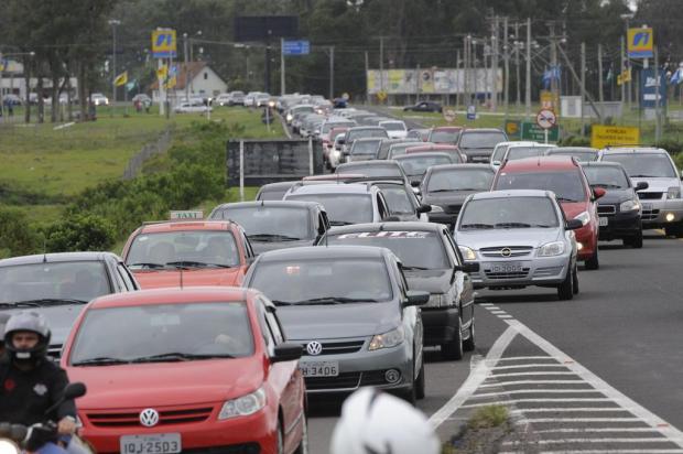 Movimento na Estrada do Mar nesta manhã é considerado intenso Adriana Franciosi/Agencia RBS