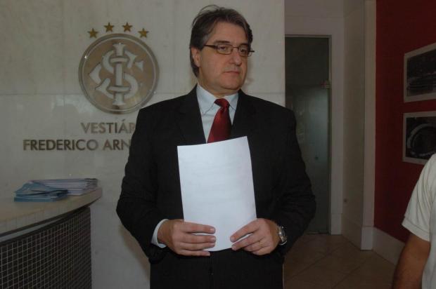 Souto de Moura nega que o Inter tenha pedido antecipação de receitas de direitos de transmissão Ricardo Duarte/Agencia RBS Souto de Moura nega que o Inter tenha pedido antecipação de receitas de direitos de transmissão Ricardo Duarte/Agencia RBS