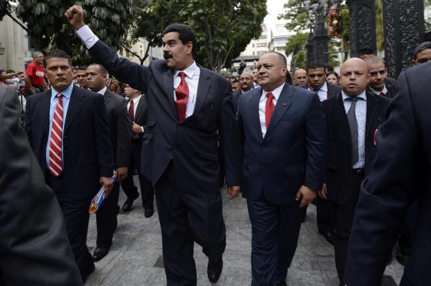 Diosdado Cabello é reeleito presidente da Assembleia venezuelana Juan Barreto/AFP Diosdado Cabello é reeleito presidente da Assembleia venezuelana Juan Barreto/AFP