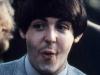 Paul McCartney em uma das raras fotos dos Beatles na primeira turnê americana da banda, em 1964