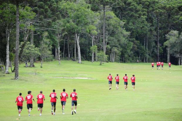 Em treino com corrida de 6 km, jogadores do Inter testam resistência Mauro Vieira/Agencia RBS