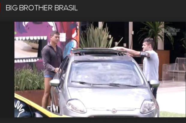 Gaúcho Nasser e ex-BBB Dhomini são os dois finalistas da prova de resistência REPRODUÇÃO/GLOBO.COM