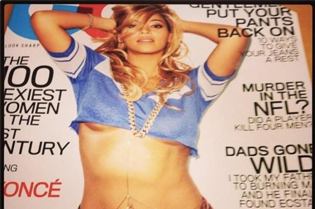 Beyoncé é capa da GQ americana de fevereiro Reprodução/Instagram Beyoncé é capa da GQ americana de fevereiro Reprodução/Instagram