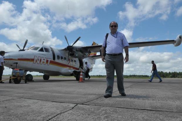 Executivo da Brava Linhas Aéreas está em Santa Maria nesta quarta-feira Jean Pimentel/Agencia RBS Executivo da Brava Linhas Aéreas está em Santa Maria nesta quarta-feira Jean Pimentel/Agencia RBS