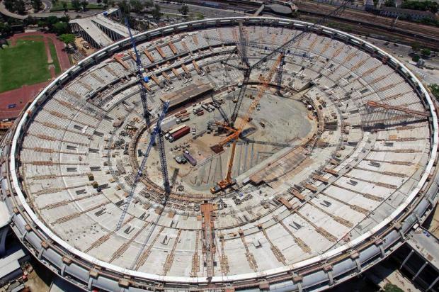 Obras intramuros apertam prazo do Maracanã Divulgação/Divulgação