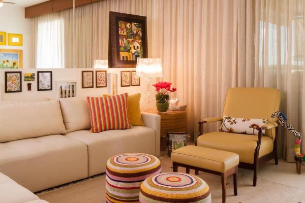 Apartamento catarinense tem atmosfera relaxante criada com soluções práticas de marcenaria sem quebrar paredes e tetos Carlos May/Divulgação Apartamento catarinense tem atmosfera relaxante criada com soluções práticas de marcenaria sem quebrar paredes e tetos Carlos May/Divulgação