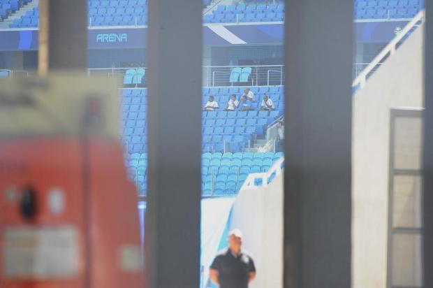Grêmio vence jogo-treino por 2 a 0 e Vilson é escalado na zaga ao lado de Cris Ricardo Duarte/Agencia RBS Grêmio vence jogo-treino por 2 a 0 e Vilson é escalado na zaga ao lado de Cris Ricardo Duarte/Agencia RBS