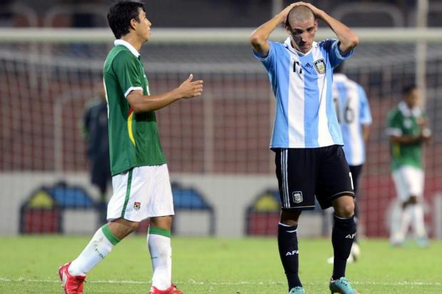 Argentina empata com a Bolívia e se complica no Sul-Americano Sub-20 DANIEL GARCIA/AFP