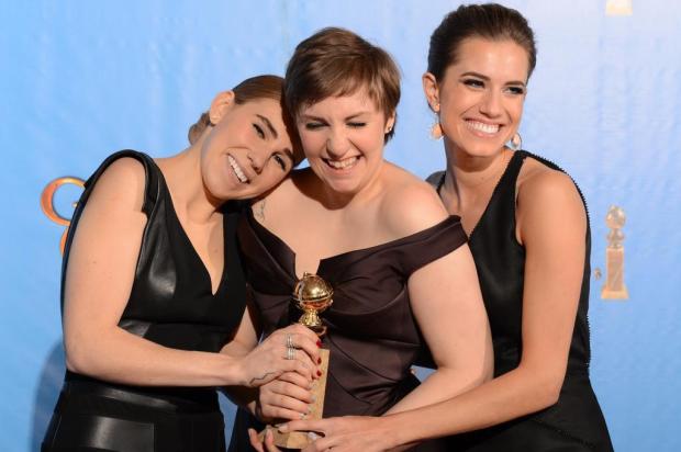 'Girls' e 'Homeland' dominam prêmios entre seriados no Globo de Ouro Robyn Beck/AFP 'Girls' e 'Homeland' dominam prêmios entre seriados no Globo de Ouro Robyn Beck/AFP
