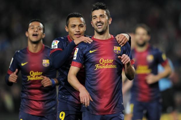 Técnico do Barcelona, Tito Vilanova, veta saída de David Villa do clube LLUIS GENE/AFP Técnico do Barcelona, Tito Vilanova, veta saída de David Villa do clube LLUIS GENE/AFP