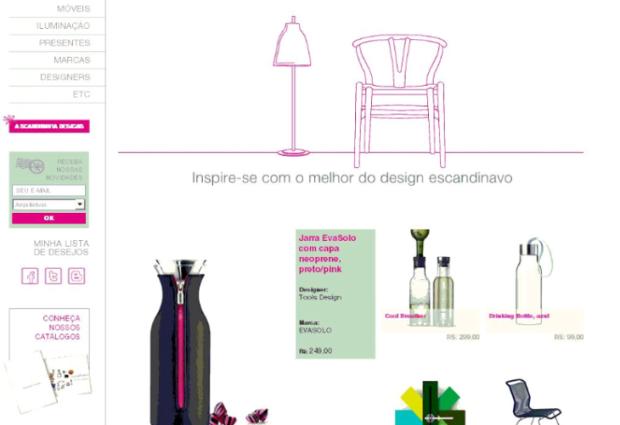 Loja de design escandinavo abre venda virtual para todo o Brasil Scandinavia Designs, Reprodução/