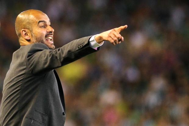 Guardiola admite vontade de treinar um time na Inglaterra Cristina Quicler/AFP Guardiola admite vontade de treinar um time na Inglaterra Cristina Quicler/AFP