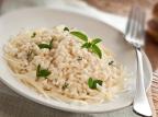 Risoto de leite com ervas tem sabor suave Batavo/Divulgação Risoto de leite com ervas tem sabor suave Batavo/Divulgação