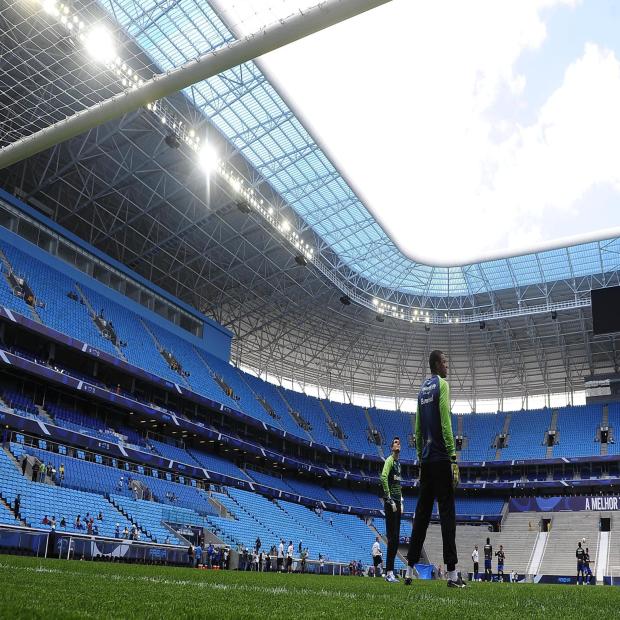 Grêmio entrega documentos para a CBF e jogo contra LDU está garantido na Arena Ricardo Duarte/Agencia RBS