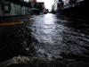 Em Capão da Canoa, a chuva começou no final da madrugada e apertou nas primeiras horas da manhã