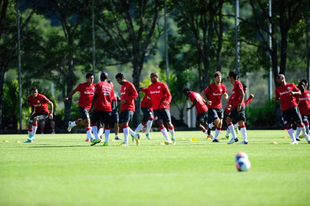 Inter retoma treinos na Serra e Juan é preservado dos primeiros trabalhos  Mauro Vieira/Agência RBS/