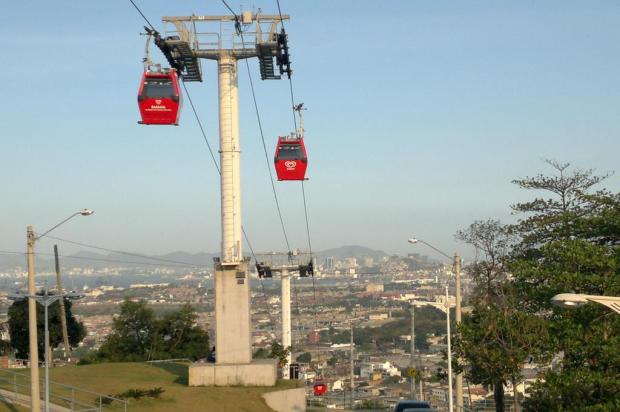 Teleférico do Complexo do Alemão é novo ponto turístico do Rio de Janeiro André Mags/Agencia RBS