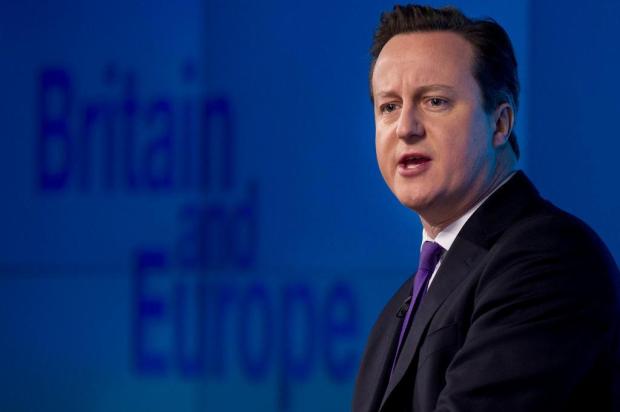 Cameron promete referendo sobre permanência britânica na UE BEN STANSALL/AFP Cameron promete referendo sobre permanência britânica na UE BEN STANSALL/AFP
