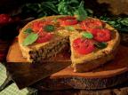 Pizza com recheio verde para deixar a alimentação saudável Fritz & Frida/Divulgação