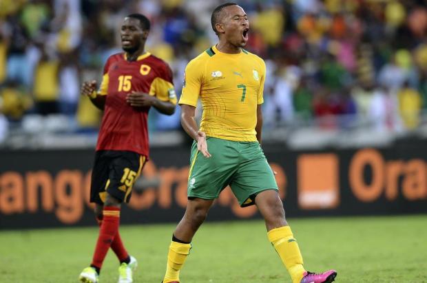 África do Sul ganha de Angola na Copa das Nações Africanas Francisco Leong/AFP África do Sul ganha de Angola na Copa das Nações Africanas Francisco Leong/AFP