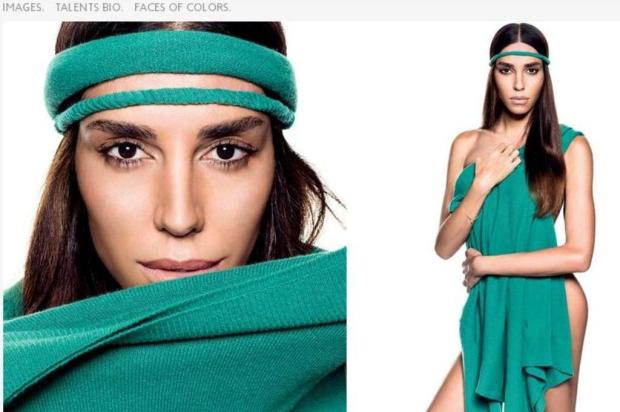 Lea T é a nova modelo da marca Benetton Benetton/Reprodução Lea T é a nova modelo da marca Benetton Benetton/Reprodução
