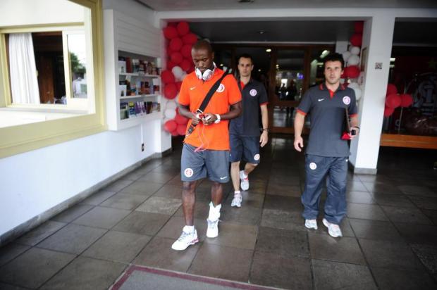 Com lesão no tornozelo, Kleber está fora da estreia do grupo principal no Gauchão Mauro Vieira/Agencia RBS