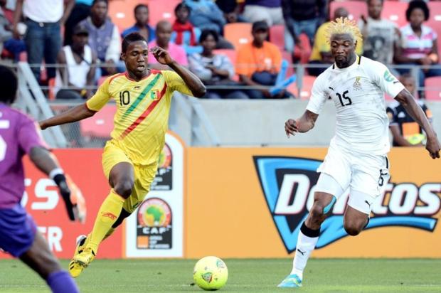 Gana se recupera de empate na estreia e derrota Mali por 1 a 0 Stephane de Sakutin/AFP Gana se recupera de empate na estreia e derrota Mali por 1 a 0 Stephane de Sakutin/AFP