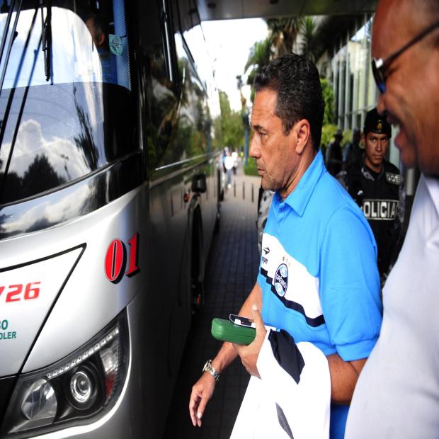 Após jogo em Quito, Grêmio desembarca em Porto Alegre às 6h desta sexta-feira Diego Vara/Agencia RBS