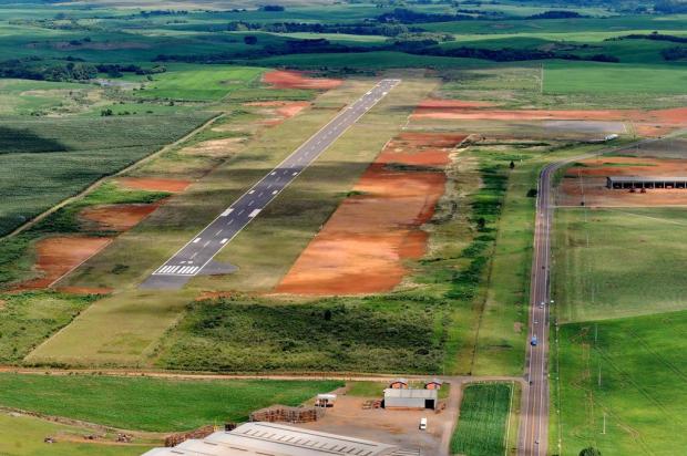 Quero-queros são os principais frequentadores de aeroporto em Vacaria Caco Konzen/Especial Quero-queros são os principais frequentadores de aeroporto em Vacaria Caco Konzen/Especial